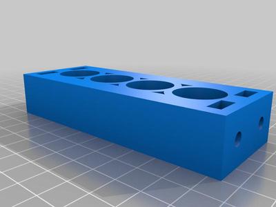Side Spool Mount 4 Hole Extension - Ender 3 (Pro) / Creality CR