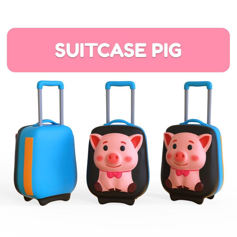 Suitcase Pig
