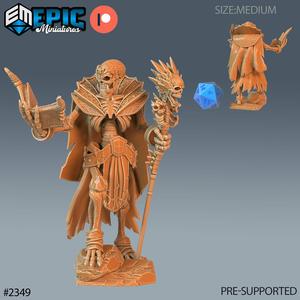 Skeleton Orc Warrior Book ‧ DnD Miniature ‧ Tabletop Miniatures ‧ Gaming Monster ‧ 3D Model ‧ RPG ‧ DnDminis ‧ STL FILE