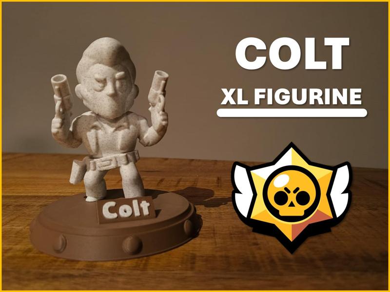 Colt | XL Brawl Stars Figurine (NO AMS)