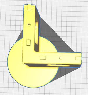 Creality Ender-5 Plus 2020 extrusion 100mm riser foot for each corner