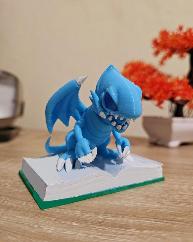 Blue Eyes White Dragon baby