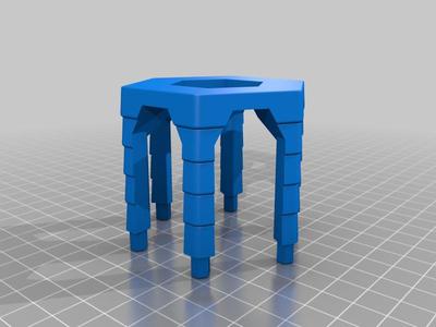 Gravitrax compatible stackable spacer
