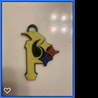 Pittsburgh Trio Keychain