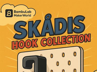 Ikea Skadis Hook Collection
