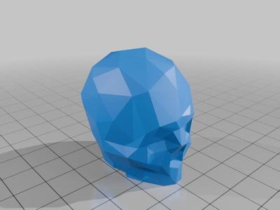 Planet Eclipse GTek low poly skull back cap