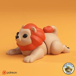 Mini Flexi Lion -  (3MF / No Support)