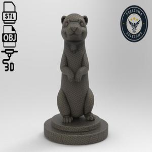 Otter Animal 3d Print