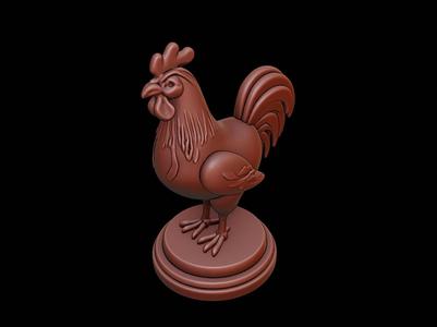 Chicken Animal Figure Printable