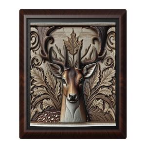 Fallow Deer animal wall art relief wall decor