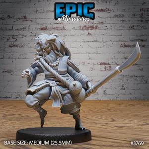 Oni Monkey Stance ‧ DnD Miniature ‧ Tabletop Miniatures ‧ Gaming Monster ‧ 3D Model ‧ RPG ‧ DnDminis ‧ STL FILE