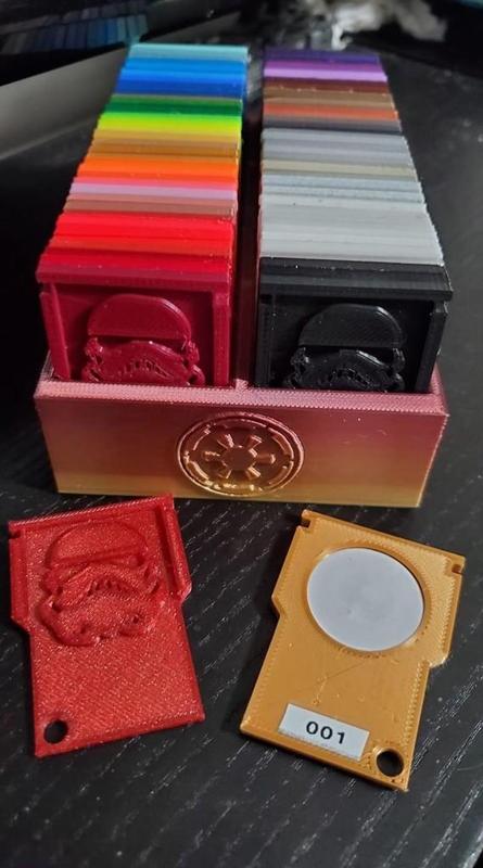 Star Wars Sample Chip and Box