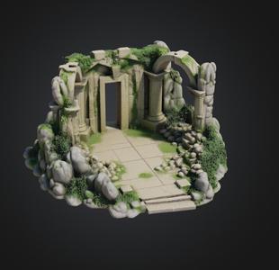 fallen elf ruin game rpg