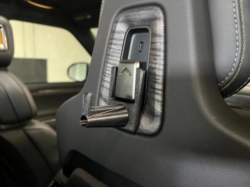 OpenSourceEV Seat Back Hanger for Rivian R1T & R1S   