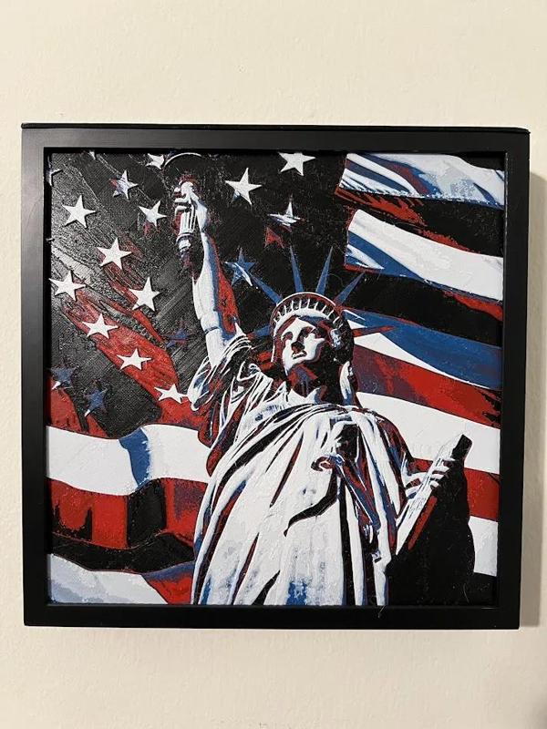 HueForge Seasonal Decorations: Fourth of July   