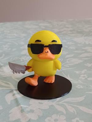 Cool Killer Duck With Knife Figure