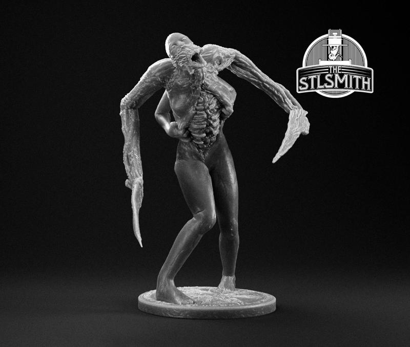 Spitter Necromorph Dead Space Miniature STL