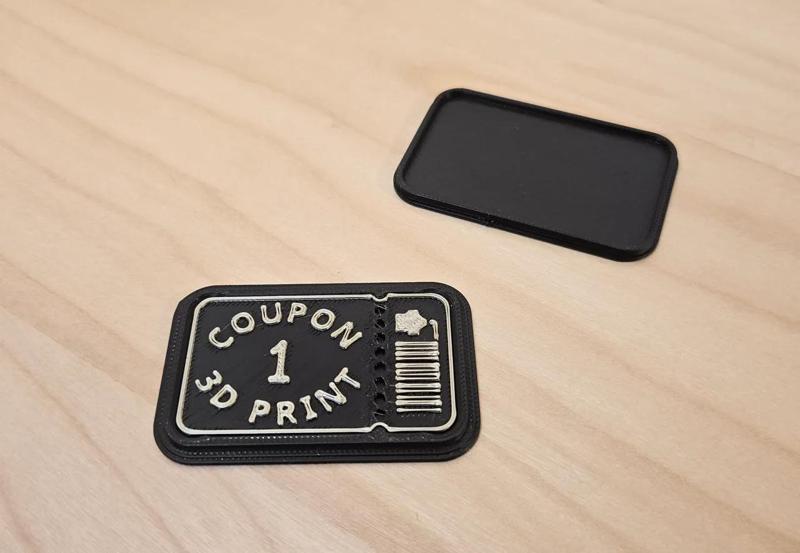 Gift Box for 3D Print Coupon   