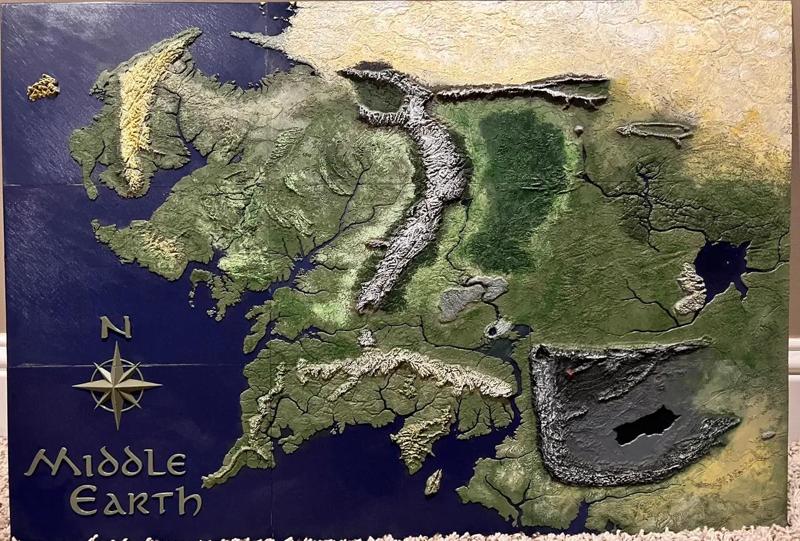 Middle Earth Map (Commercial Use)   