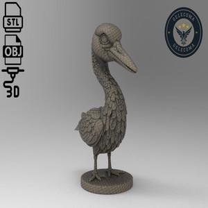 Heron Animal 3d Printing