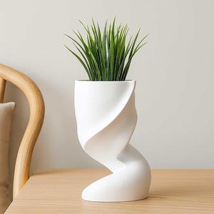 Modern Plant Pot with Drainage