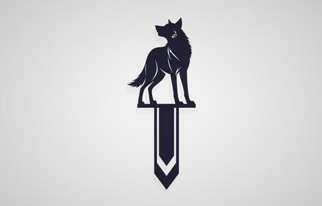 WOLF / DOG / ANIMAL / PET / HOME / BOOKMARK / BOOKMARK / SIGN / BOOKMARK / GIFT / BOOK / BOOK / SCHOOL / STUDENTS / TEACHER / OFFICE / WITHOUT SUPPORTS
