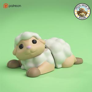 Mini Flexi Sheep - (3MF / No Support)