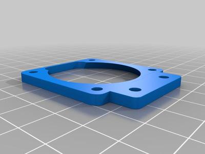 Remixed Hydra duct v6 4010 mount and bltouch mount