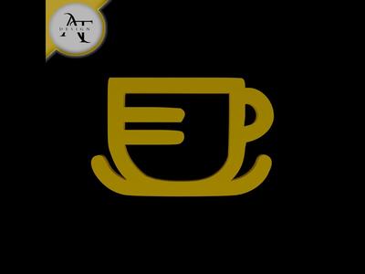 Simple Coffee Cup Symbol - 2D Art