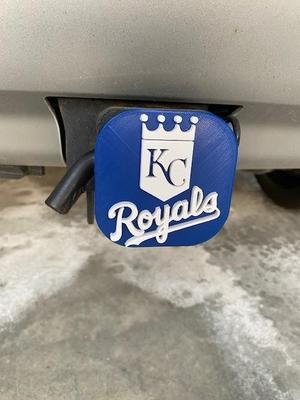 KC Royals Receiver Hitch Plug