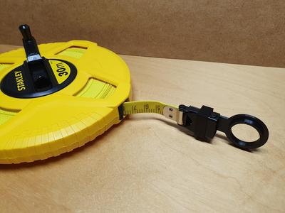 Ring adapter for Stanley measuring tape