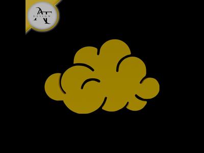 Simple Cloud Symbol - 2D Art
