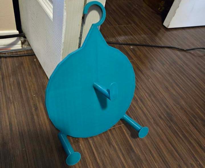 Closet Rod Spool Holder