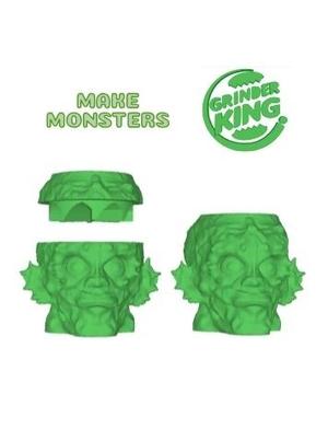 GRINDER GRINDER WEED GRINDER GREEN CREATURE GRINDERKING 90X80X75 MM EASY PRINT FDM SLA