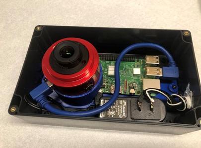 AllSky Camera Mount for ZWO 290 and IP65 Enclosure