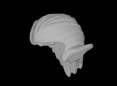Lego Compatible (10066.dat) Minifig Hair Orc with Ears