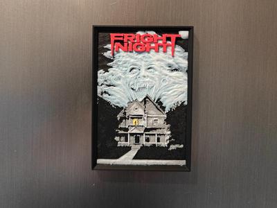 Fright Night movie poster fridge magnet 