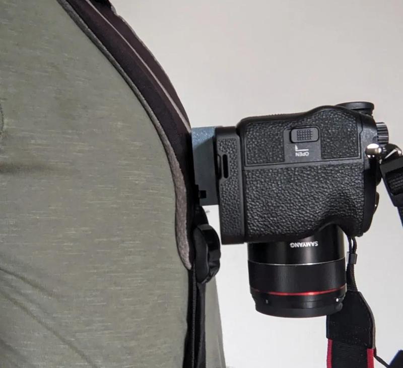 Backpack Camera Clip Holder for Deuter / Smallrig   