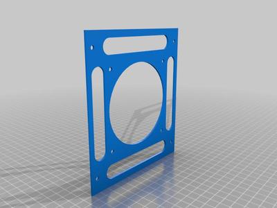 Noctua NF-A9 92mm chromax fan adapter (140mm to 92mm)