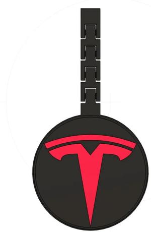 TESLA ARTICULATED KEYCHAIN   