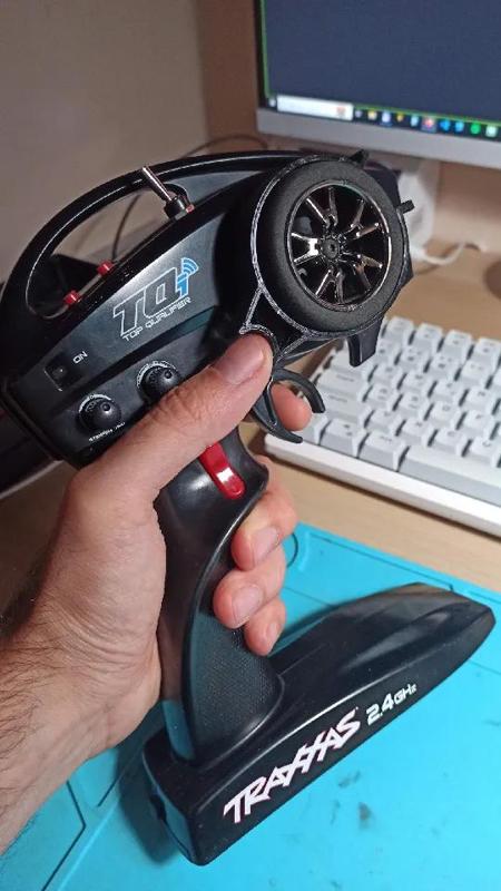 TRX4 TQi remote one hand steering ring   