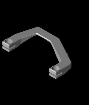 Ender 3 Bed Handle Pi Camera Mount for Silicone Spacers