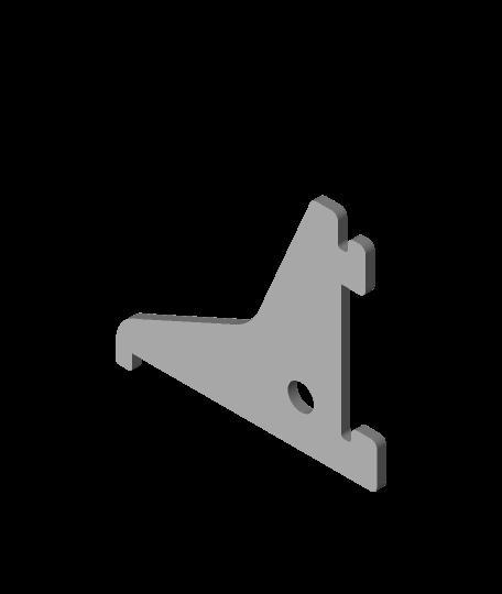 3" Single Track Shelf Bracket