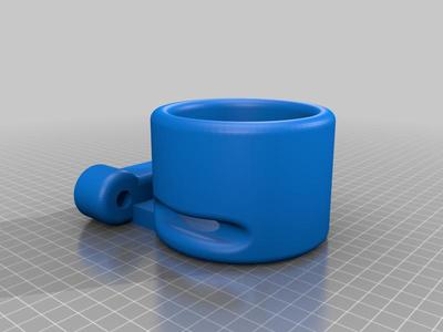 Cupholder for Virpil CM2/CM3 throttle or control panel