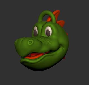 Christmas tree toy dragon