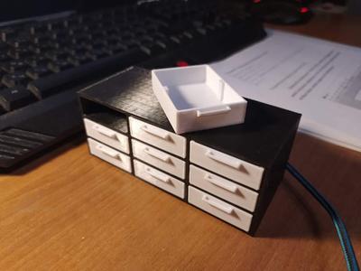 Matchbox organizer