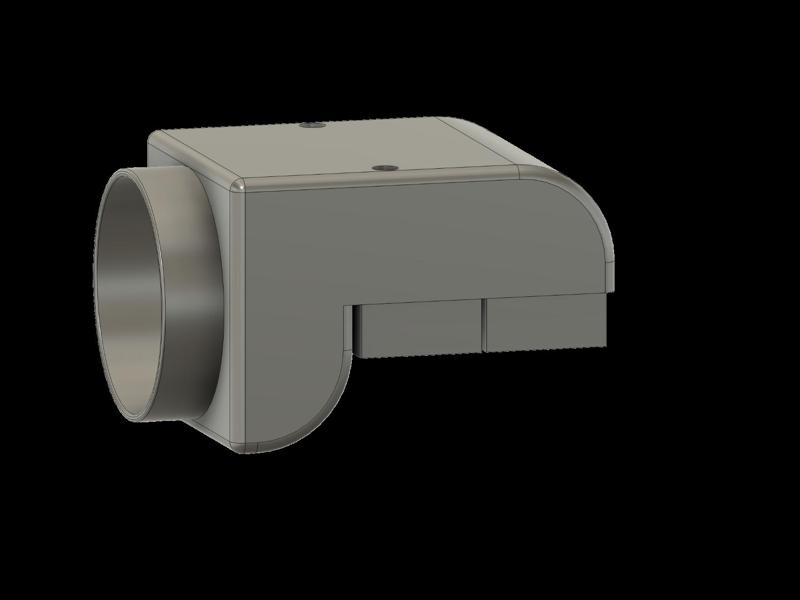 xTool S1 90 degree hose exhaust adapter 4 inch