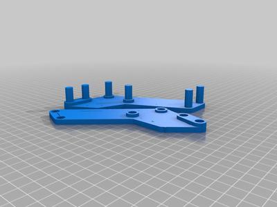 new top and bottom for rubber band gun 