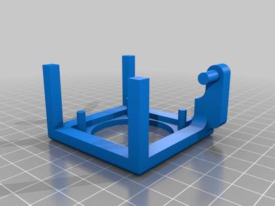 CR-200B fan holder for extruder gear