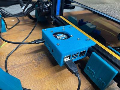 Raspberry Pi 4 Model B Case for CR-10 2020/2040 Extrusion - REMIX 
